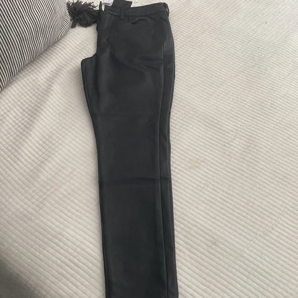 American Eagle Vegan Leather High Rise Jegging NWT - Picture 2 of 4